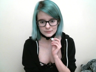 littlebunnyslut adult bitch dabbles with rubber penis