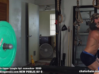 ginger_little bearded dude fucks girlfriend from behind