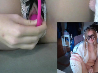 lady_electra6 cutie drove long pussy into cunt