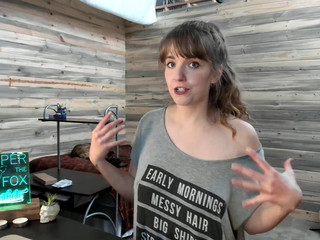 harperthefox spicy slut jerking hairy cunt