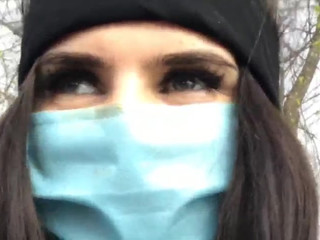 Alina1-Sweet  graceful babe gently masturbates pussy