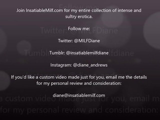 diane andrews  adult mare jerks both holes with fingers