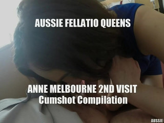 aussie fellatio queens  hot slut caresses big tits