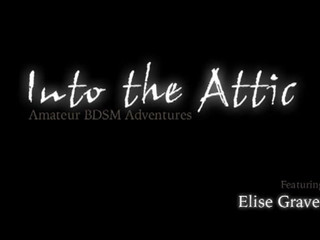 into the attic cute brunette fucked cunt with phallus