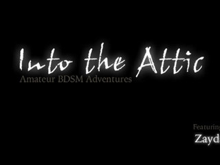 into the attic exciting bitch dancing in underwear