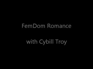 cybilltroy  busty slut caresses shaved pussy