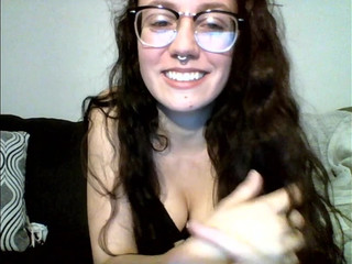 nerdygirl30 wonderful woman gently pulls pussy