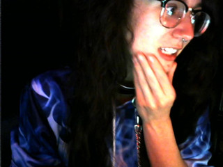 nerdygirl30 imposing mare jerks off both holes