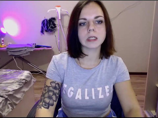 kindlybitch greedily fucks her pussy