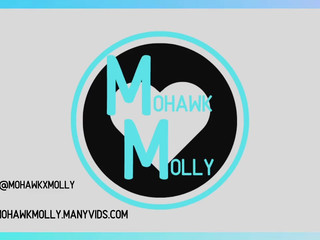 mohawkmolly slut caresses his cap