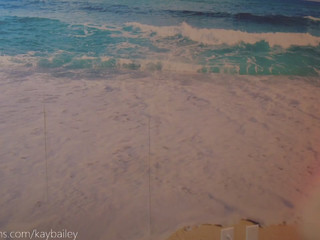 blondiekayy slut in stockings fucks clit