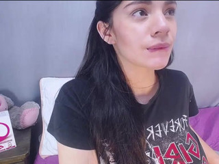 nahomy_pretty openwork blonde erotically moving in front of the camera