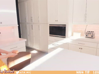 ZiaFox charming finger jerking off