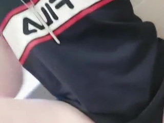 bath teen slut fingers her crevices