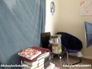 SchuylarWitch the naughty dolly jerks off her pussy with a phallus