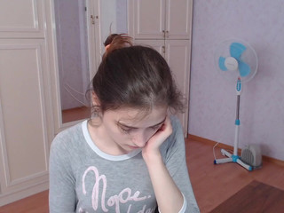 turn_me_on__ hot babe fucks herself with glass dildo