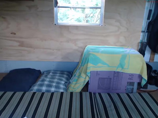 straightdown masturbating and playing with her pussy