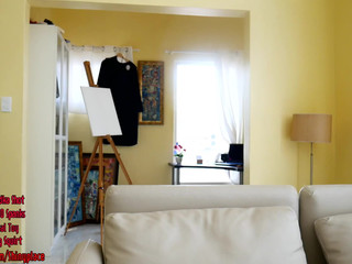 shinyplace fascinating courtesan pretty ass fucks sex toy