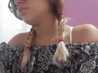 Aangy766 runet wriggles in front of webcam