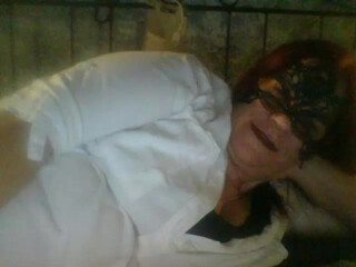 diavoletta58 red-haired bitch excites beautiful legs