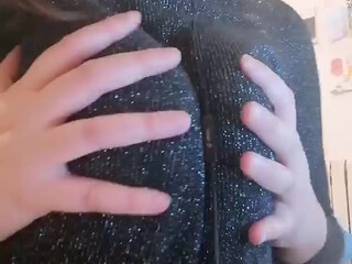 dolcissima33 blonde passion caresses shaved pussy