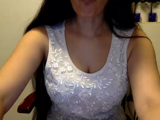 Erikaitalia gorgeous female masturbates vagina