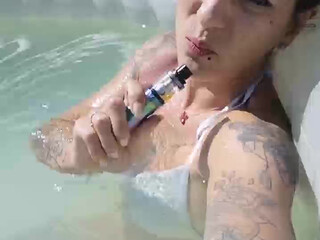 Framboise6 bitch eagerly fucks holes