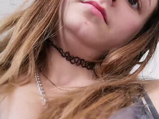 Kaytiffany openwork blonde dancing a striptease