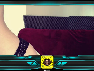 Liltitass sucking dick and jerking off on camera showing her little holes