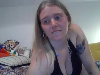 lizzielou a doll gently masturbates the cap