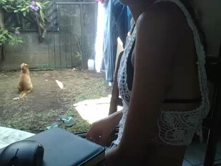 Lucythealien excellent skin sucking rubber penis