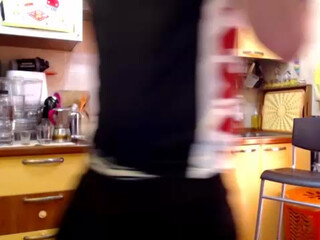 manuela9000 busty young lady caresses shaved cunt