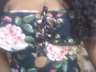 Morenajanmbo naughty bitch fucks pussy