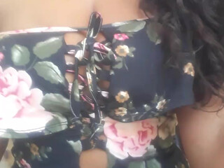 Morenajanmbo gorgeous chick jerks off her pussy with phallus