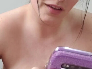 Natasha6 classed passion caresses shaved cunt