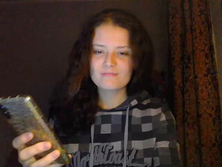 orange girl1 young slut fucks phallus cunt