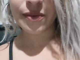 pepais busty mare caresses pussy