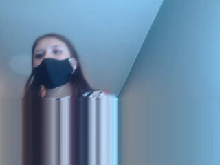 Zoeadams busty bitch in stockings masturbating with fingers