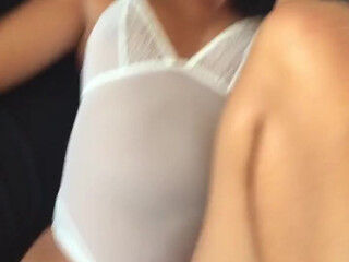 naomiwoods adorable female fingers her anus