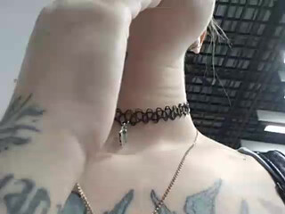 Iskorka caresses gorgeous boobs