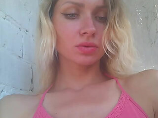 kitty writes pen on boobs and ass