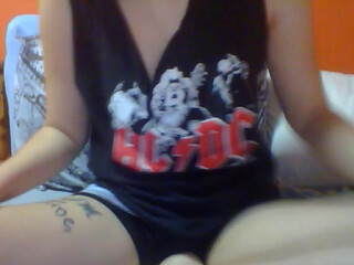 darkkawai2 lustful mare rides a dildo