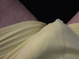 Desirrrr solid brunette masturbates shaved holes