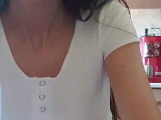 Julyasweetpussy big breasted bitch posing in lingerie