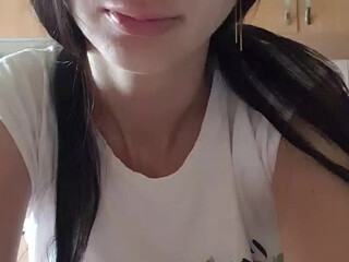 Julyasweetpussy attractive lady relish fucks vagina with a sex toy