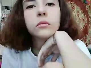 kotik19pochka girl with a beautiful body performs a striptease