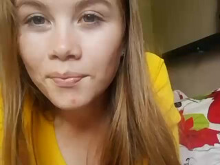 Kristinajka gorgeous model strips and pulls pussy