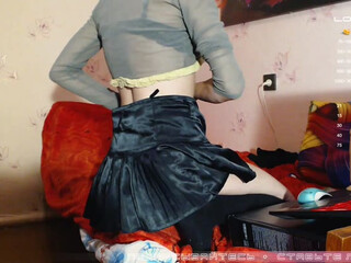 M1lana cute queen sucking penis