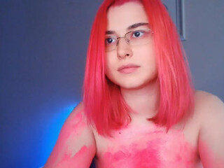 MolliaJany classy chick strips and caresses her cunt