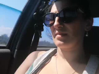 MS86 young bitch caresses shaved holes